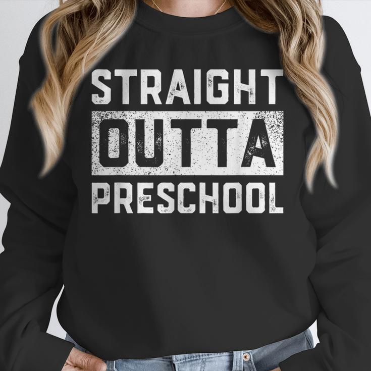 Straight Outta Preschool Graduation Kids Unisex Sweatshirt