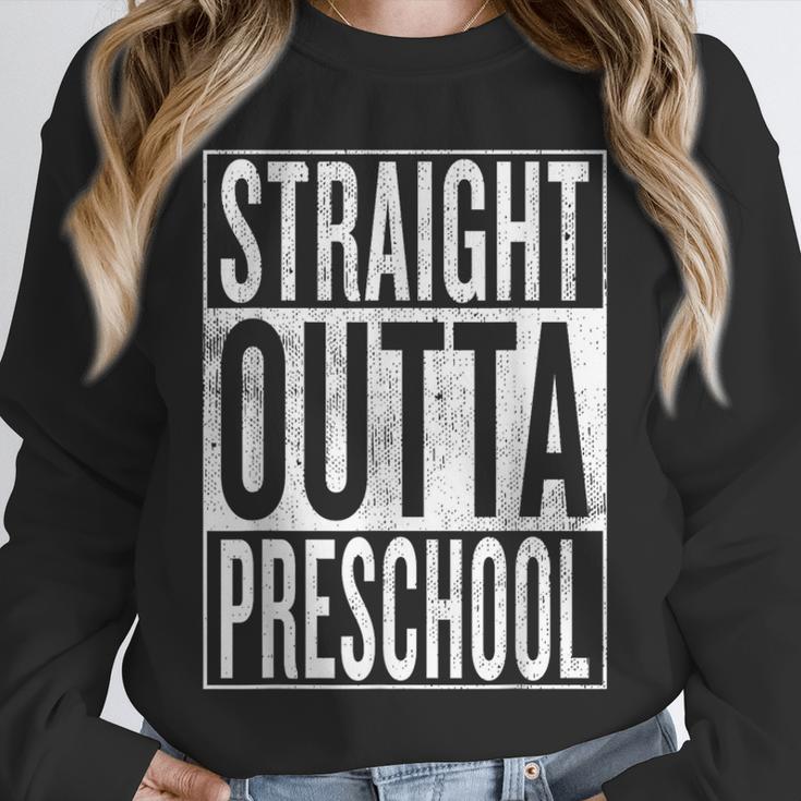 Straight Outta Preschool Pre-School Graduation Cool Unisex Sweatshirt