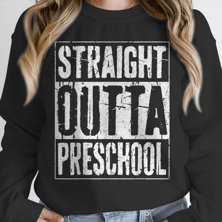 Straight Outta Preschool Shirt Preschool Boy Girl Graduation Unisex Sweatshirt