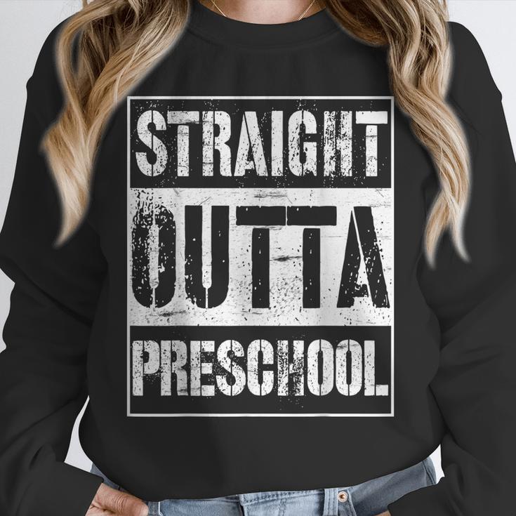 Straight Outta Preschool Shirt Great Pre-K Graduation Unisex Sweatshirt