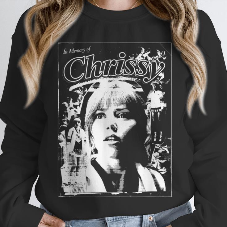 Stranger Things Hellfire Club Chrissy In Memory Of Unisex Sweatshirt Stranger Things Hellfire Club Chrissy In Memory Of Unisex Sweatshirt