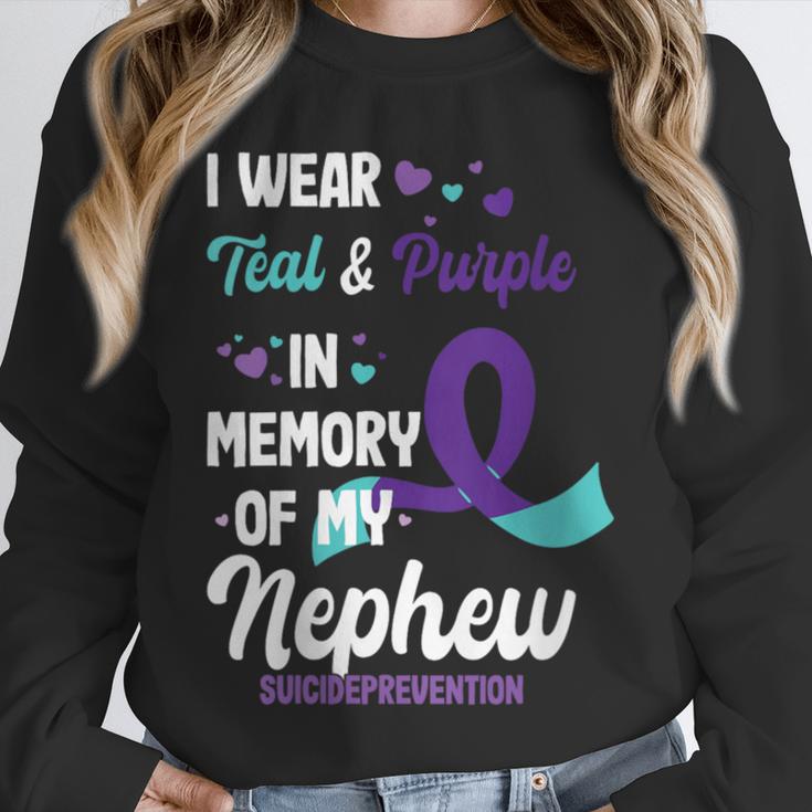 Suicide Prevention Awareness In Memory Of Nephew Unisex Sweatshirt Suicide Prevention Awareness In Memory Of Nephew Unisex Sweatshirt
