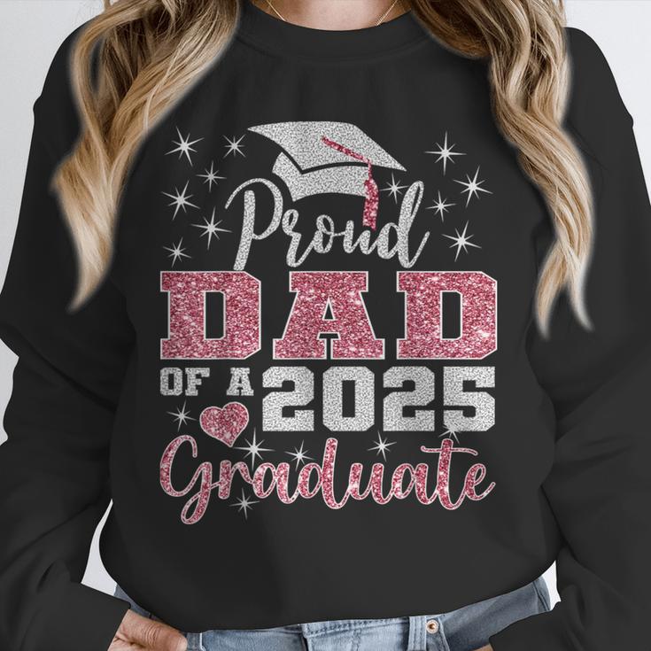 Super Proud Dad Of 2025 Graduate Senior Graduation Family Unisex Sweatshirt