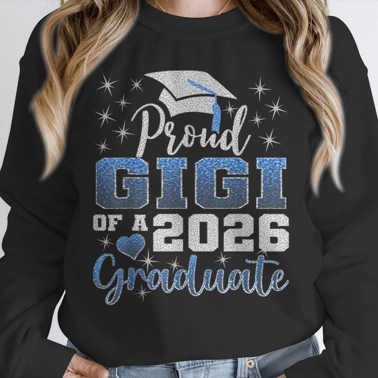Super Proud Gigi Of 2026 Graduate Senior Graduation Family Unisex Sweatshirt