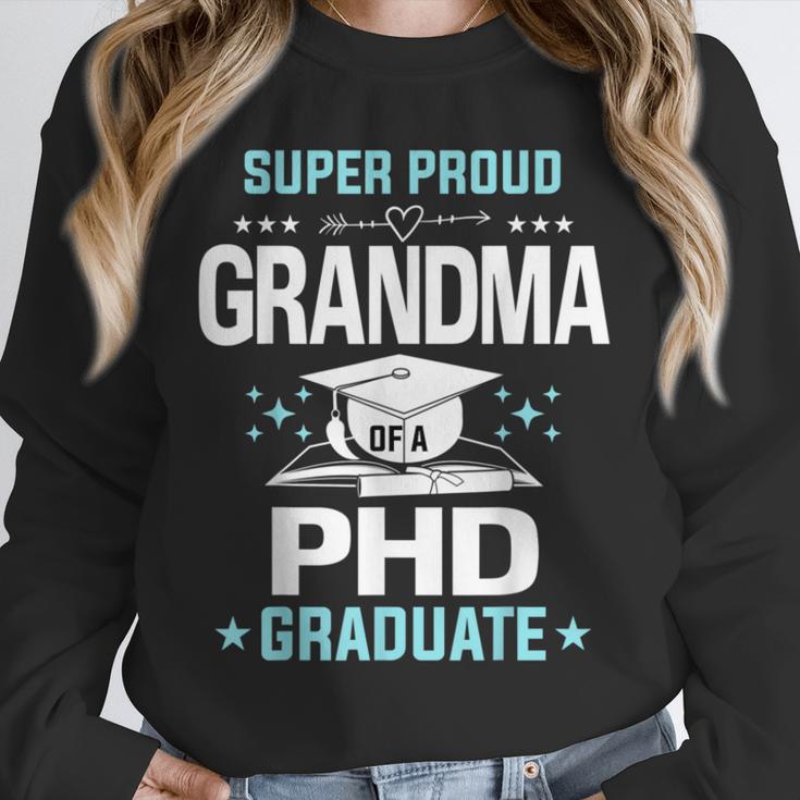 Super Proud Grandma Of A PHD Graduate Senior Graduation Unisex Sweatshirt
