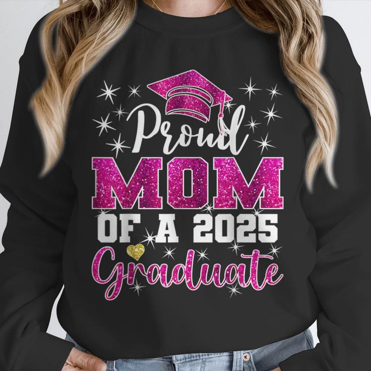 Super Proud Mom Of 2025 Graduate Senior Graduation Family Unisex Sweatshirt
