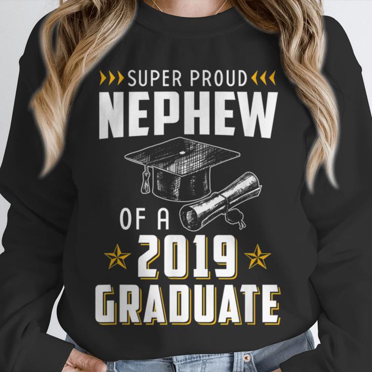 Super Proud Nephew Of A 2019 Graduate Shirt Graduation Unisex Sweatshirt