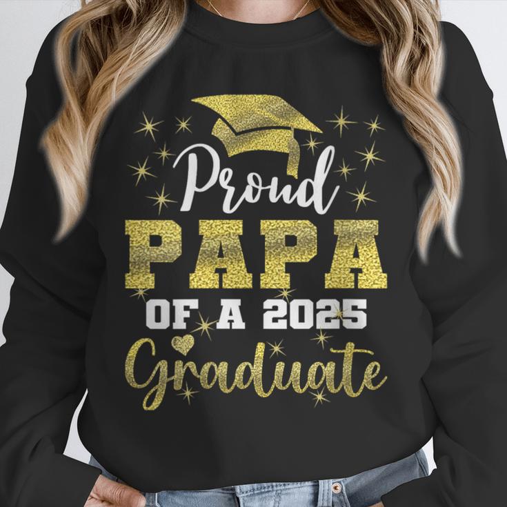 Super Proud Papa Of 2025 Graduate Senior Graduation Family Unisex Sweatshirt