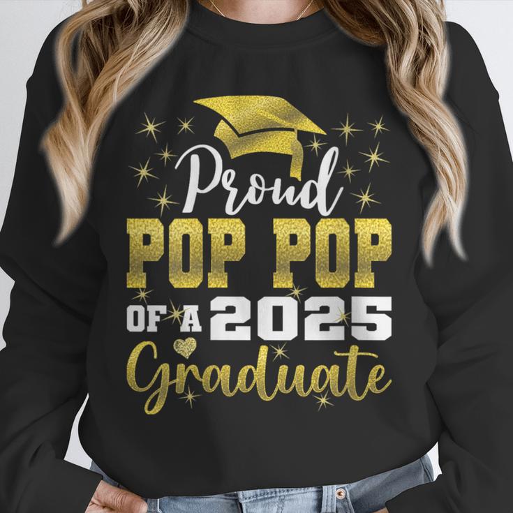 Super Proud Pop Pop Of 2025 Graduate Graduation Family Unisex Sweatshirt