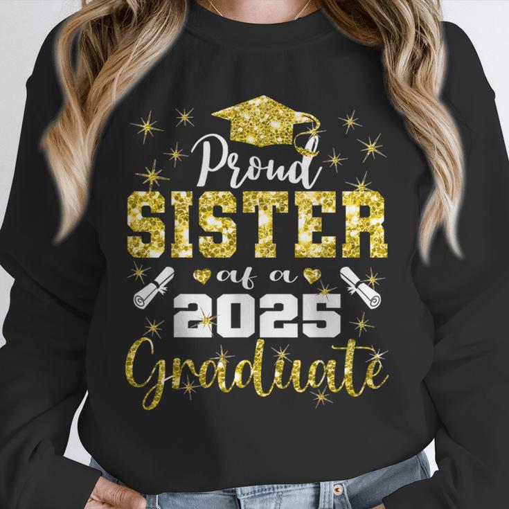 Super Proud Sister Of 2025 Graduate Senior Graduation Family Unisex Sweatshirt