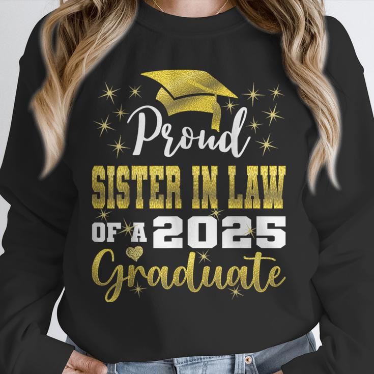 Super Proud Sister In Law Of 2025 Graduate Graduation Family Unisex Sweatshirt