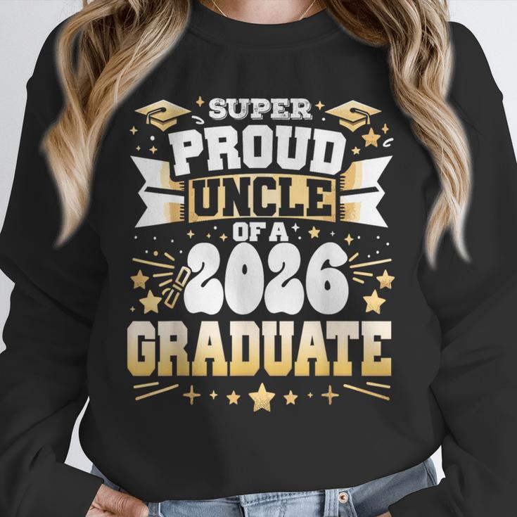 Super Proud Uncle Of A Class Of 2026 Graduate Graduation Unisex Sweatshirt