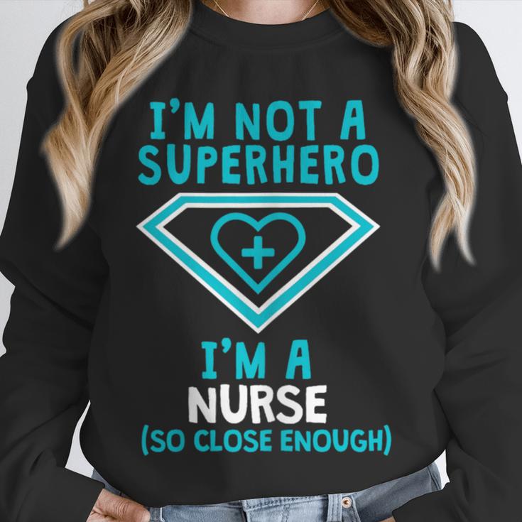 Superhero RN Nurse Shirt Graduation Unisex Sweatshirt