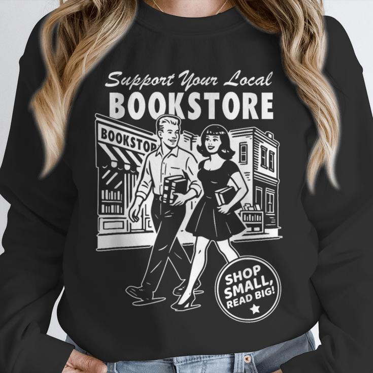 Support Your Local Bookstore Reading Book Lover Unisex Sweatshirt