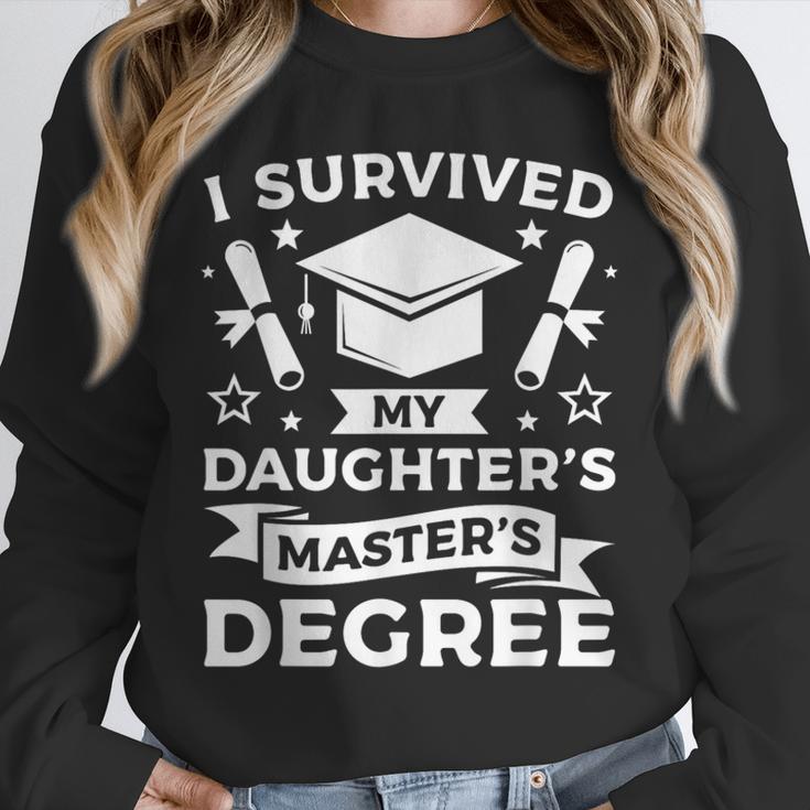 I Survived My Daughter's Master's Degree Graduation Unisex Sweatshirt