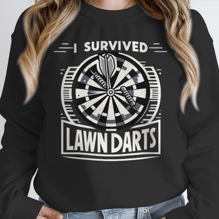 I Survived Lawn Darts Classic Yard Nostalgia Game Fun Unisex Sweatshirt I Survived Lawn Darts Classic Yard Nostalgia Game Fun Unisex Sweatshirt