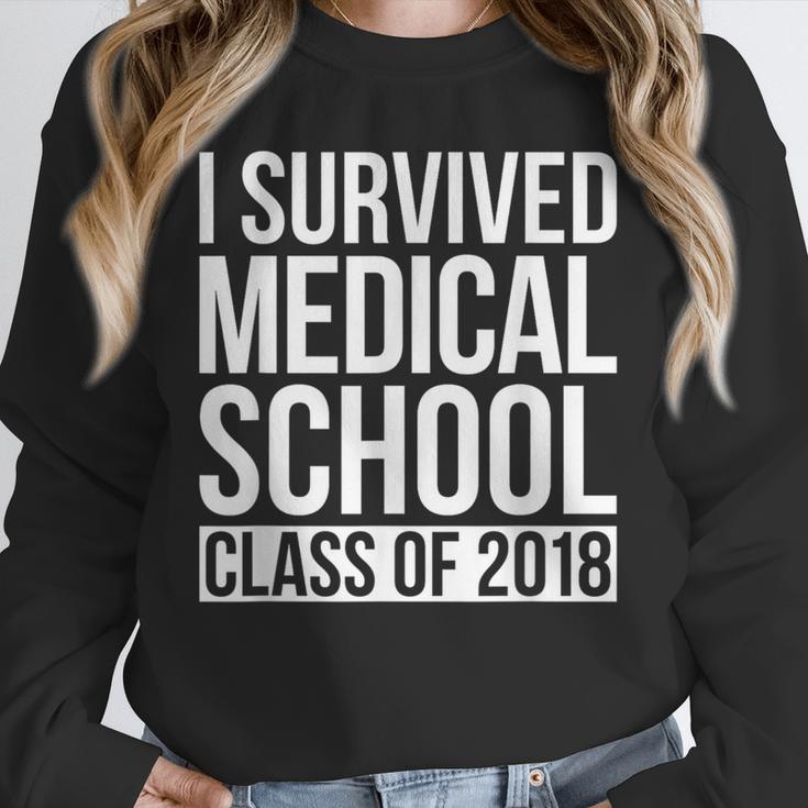 I Survived Medical School Class Of 2018 Graduation Shirt Unisex Sweatshirt