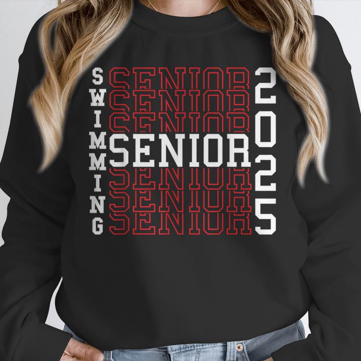 Swimming Senior Night Swimming Senior 2025 Graduation 40 Unisex Sweatshirt