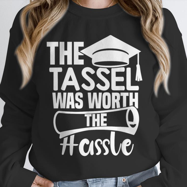 The Tassel Was Worth The Hassle Graduation Class Unisex Sweatshirt