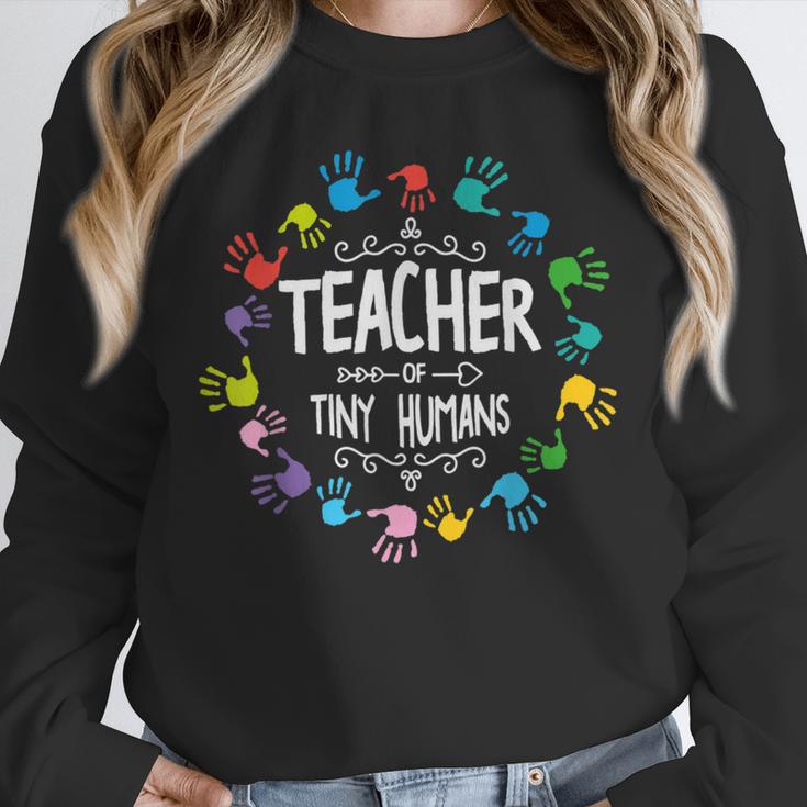 Teacher Of Tiny Humans Preschool Kindergarten Graduation Unisex Sweatshirt