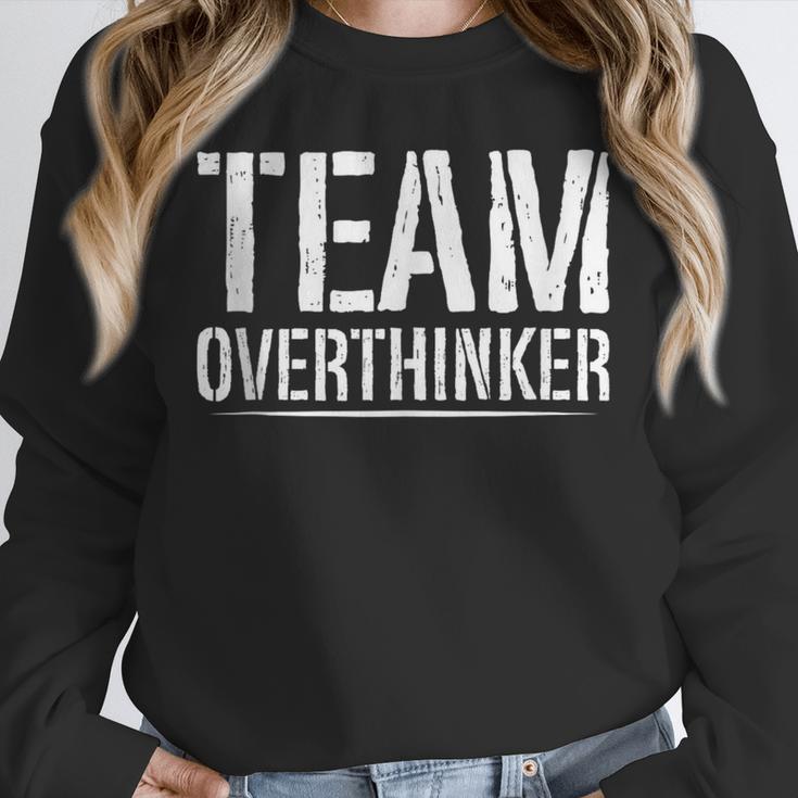 Team Overthinker Introvert Unisex Sweatshirt Team Overthinker Introvert Unisex Sweatshirt