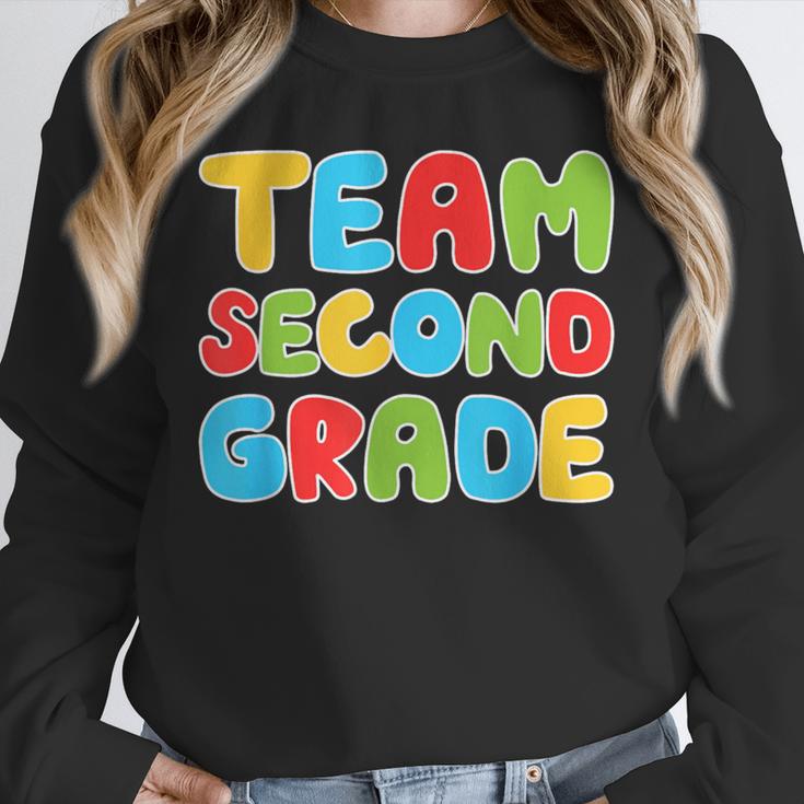 Team Second Grade Shirt 2nd Grade Back To School Graduation Unisex Sweatshirt