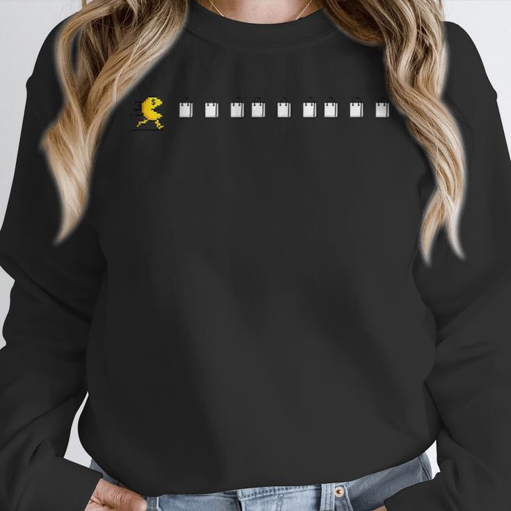 Thanksgiving Fun Nostalgia Pixels Shopping Therapy Unisex Sweatshirt