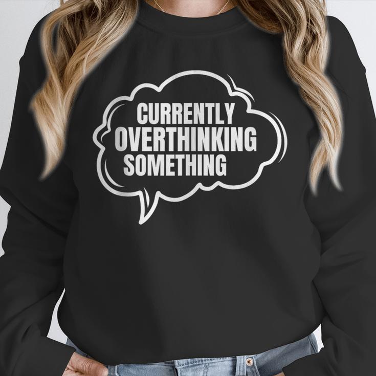 Thinker Introvert Anti Social Overthinker Unisex Sweatshirt