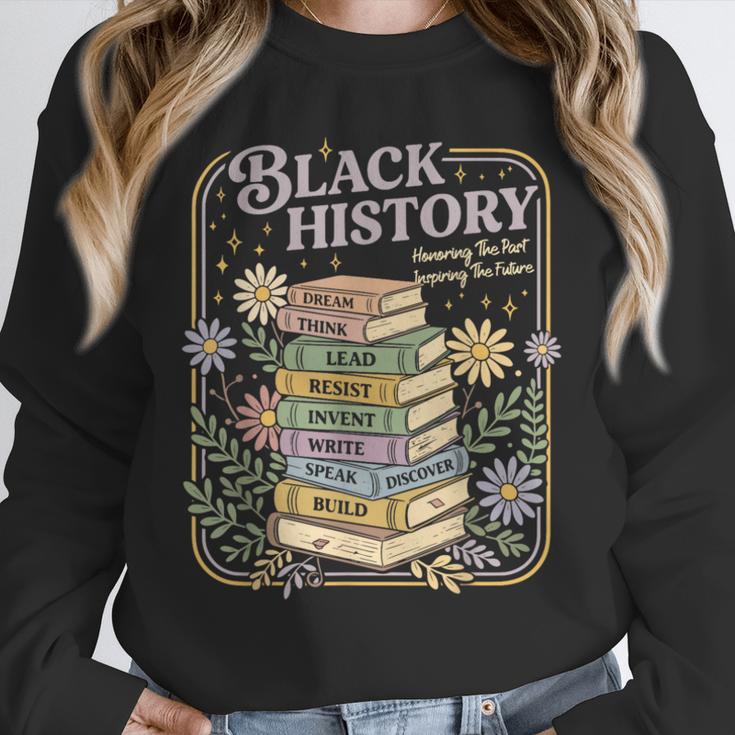 History Month Books Retro Black African Teacher Women Unisex Sweatshirt History Month Books Retro Black African Teacher Women Unisex Sweatshirt