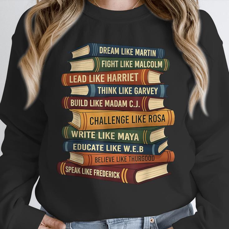 History Month Dream Like Martin Books Men Women Kids Unisex Sweatshirt History Month Dream Like Martin Books Men Women Kids Unisex Sweatshirt