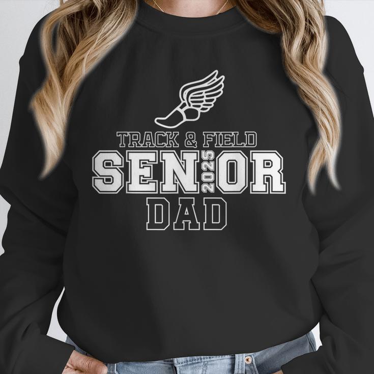 Track & Field Senior Dad 2025 Graduation Year Unisex Sweatshirt