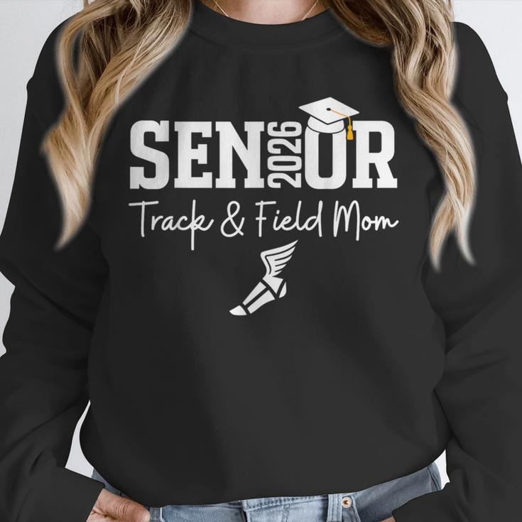 Track & Field Senior Mom Class Of 2026 Graduation 26 Unisex Sweatshirt