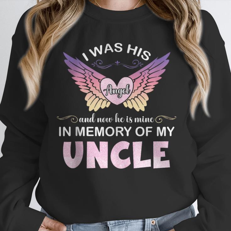 Uncle Angel In My Memory Cute Family Remembrance Match Unisex Sweatshirt
