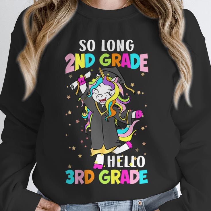 Unicorn So Long 2nd Grade Hello 3rd Grade Graduation Unisex Sweatshirt