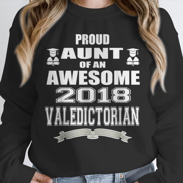 Valedictorian Scholar AuntShirt Graduation Speech Unisex Sweatshirt