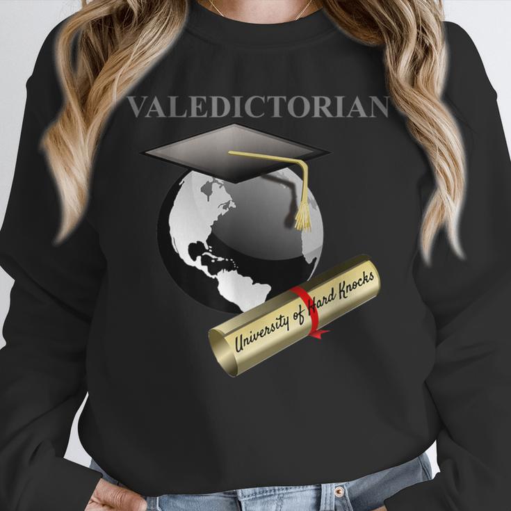 Valedictorian University Of Hard Knocks Graduation Tshirt Unisex Sweatshirt