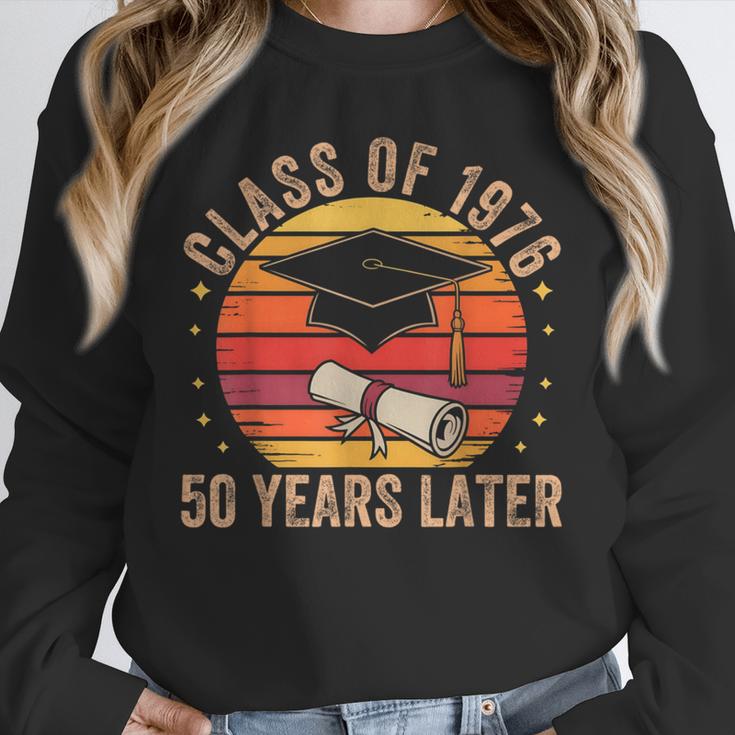 Vintage Class Of 1976 50 Years Later Reunion 50th Graduation Unisex Sweatshirt