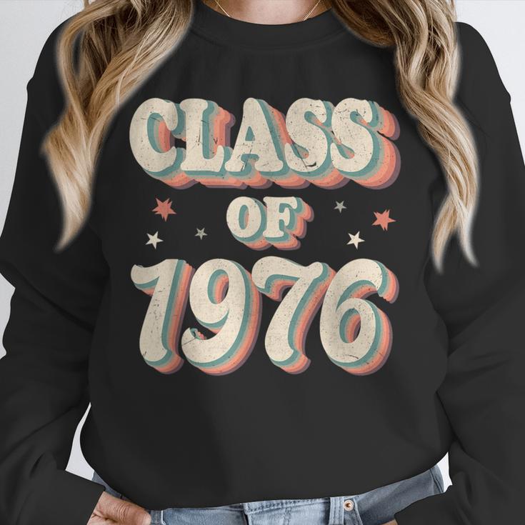 Vintage Class Of 1976 76 High School Graduation Unisex Sweatshirt
