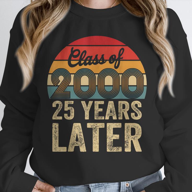 Vintage Class Of 2000 25 Years Later Reunion 25th Graduation Unisex Sweatshirt