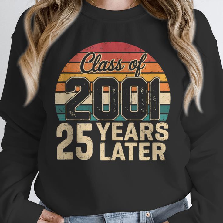 Vintage Class Of 2001 25 Years Later Reunion 25th Graduation Unisex Sweatshirt