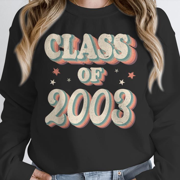 Vintage Class Of 2003 03 High School Graduation Unisex Sweatshirt