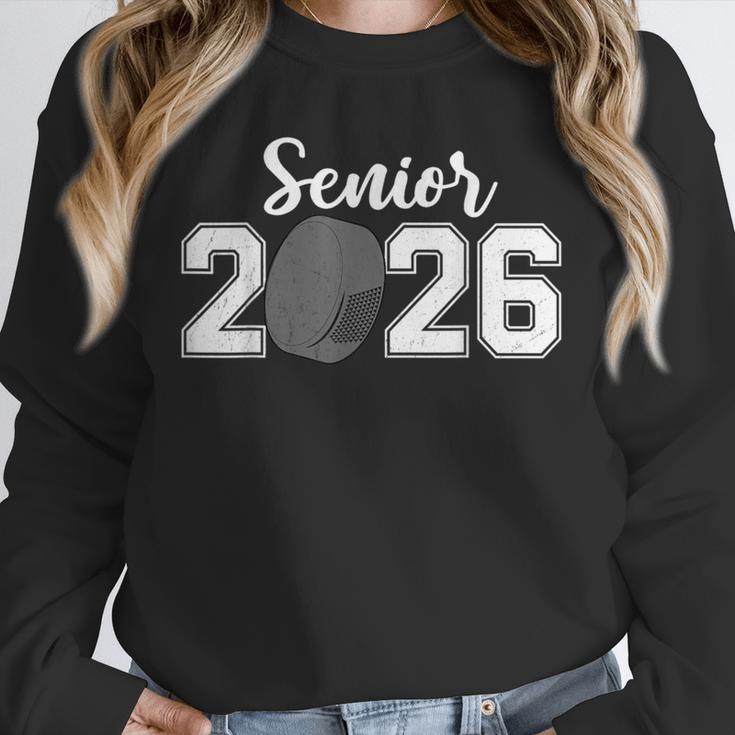 Vintage Class Of 2026 Hockey Senior 2026 Graduation 2026 Unisex Sweatshirt