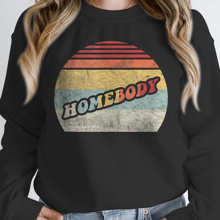 Vintage Homebody Shirt Stay At Home Quarantine Introvert Unisex Sweatshirt
