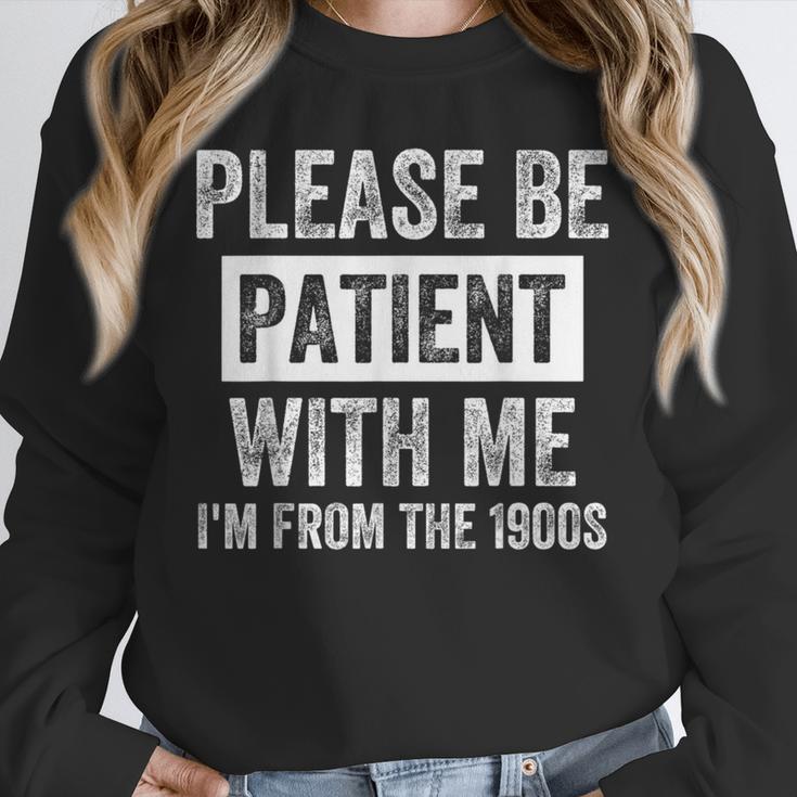 Vintage I'm From The 1900s Retro Men Women Unisex Sweatshirt