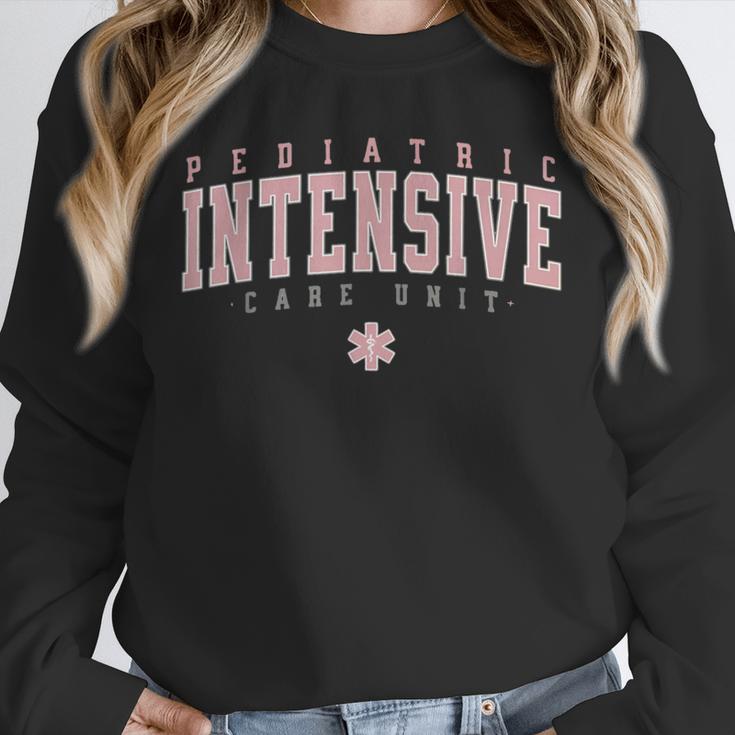 Vintage Pediatric Intensive Care Unit PICU Nurse Graduation Unisex Sweatshirt