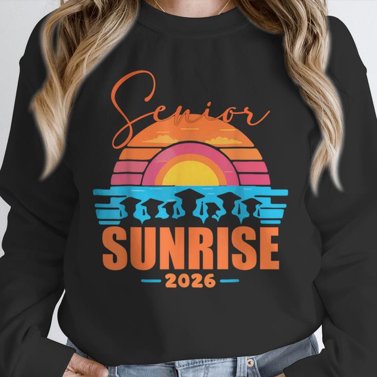 Vintage SENIOR SUNRISE 2026 Seniors Of Class Graduation Unisex Sweatshirt