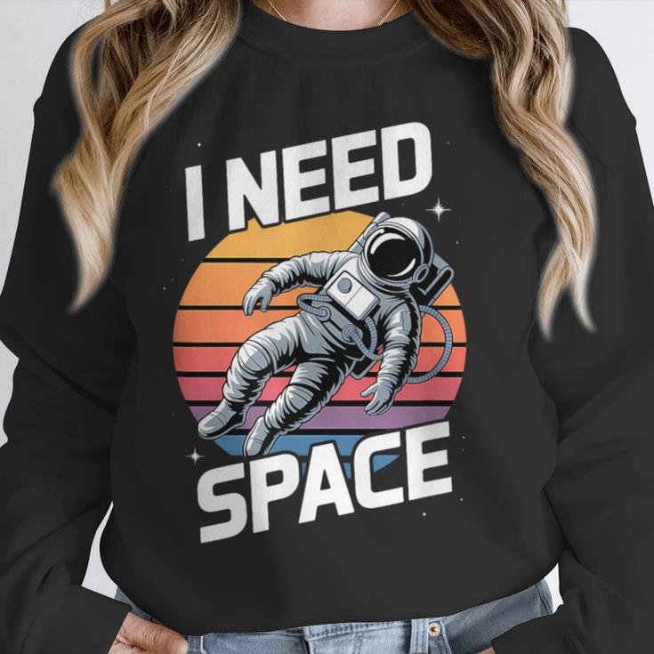 Vintage Space For Introverts I Need Space Unisex Sweatshirt Vintage Space For Introverts I Need Space Unisex Sweatshirt