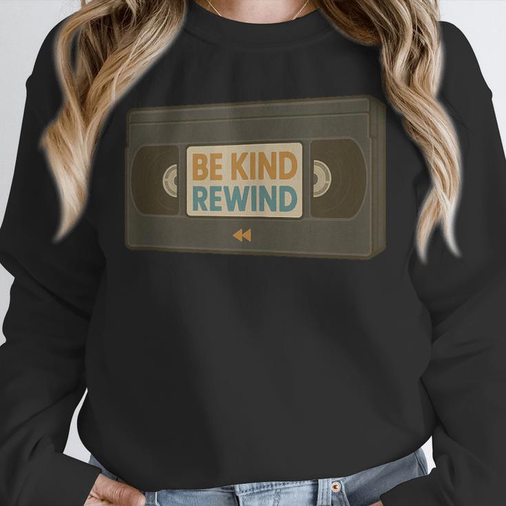 Vintage VHS Tape Humor Retro Nostalgia Graphic Unisex Sweatshirt