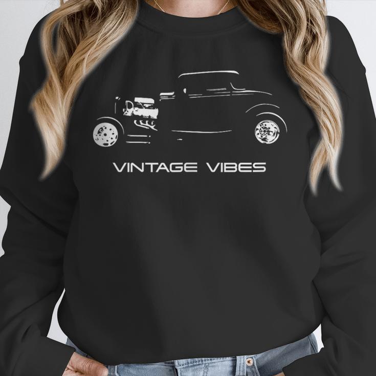 Vintage Vibes Automotive Nostalgia Classic Hotrod Car Unisex Sweatshirt Vintage Vibes Automotive Nostalgia Classic Hotrod Car Unisex Sweatshirt