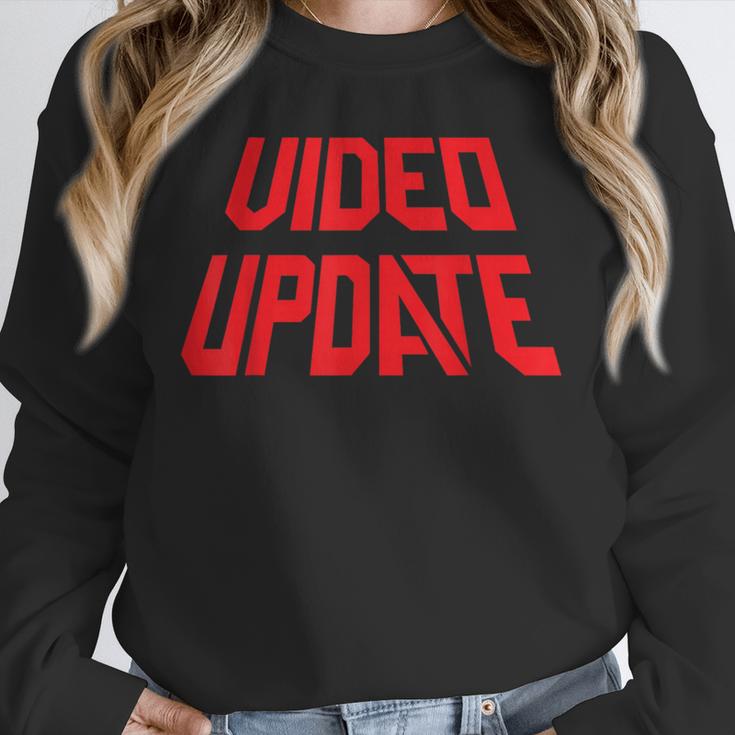 Vintage Video Update – 90s VHS Rental Nostalgia Minnesota Unisex Sweatshirt